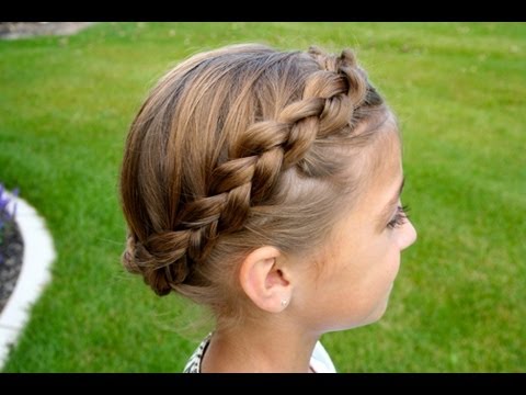 The Crown {Carousel} Braid | Updos | Cute Girls Hairstyles - UC2LgZ_4GzSFQS-3a87_Jc6w