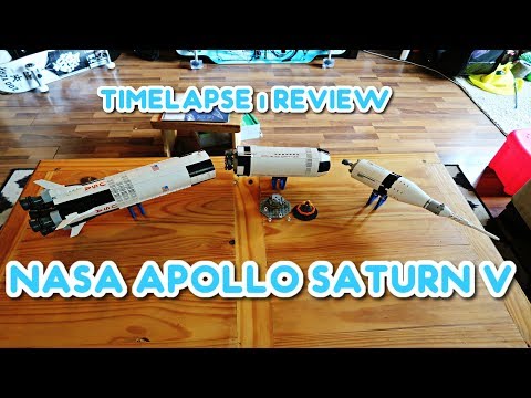 VLOG - LEGO NASA Apollo Saturn V Time-Lapse | Review - UC7HyvAyzpbtlw8nZ8a4oN1g