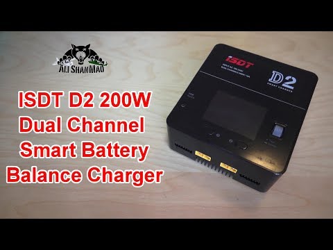 ISDT D2 200W 20A AC Dual Channel Output Smart Battery Balance Charger - UCsFctXdFnbeoKpLefdEloEQ