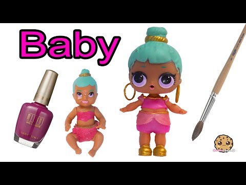 DIY Custom LOL Surprise Genie As Barbie Baby ! Painting Craft Video - UCelMeixAOTs2OQAAi9wU8-g