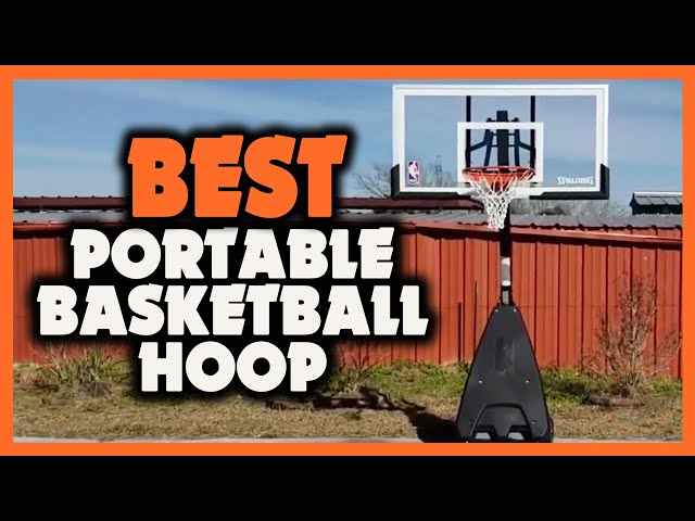 The Portable 54 Basketball Hoop is a Must-Have for Any Fan