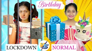 BIRTHDAY - Normal vs Lockdown | A Short Moral Story | MyMissAnand