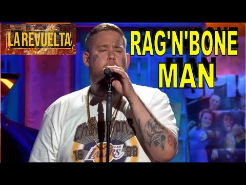😱¡RAG'N'BONE MAN  interpreta IRON en directo en LA REVUELTA de DAVID BRONCANO!