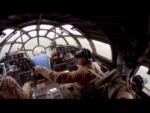 Crawl through a B-29 Superfortress IN FLIGHT! + Real-Time procedures / ATC - Oshkosh AirVenture! - UCPOMdL9KIwcFMG9Bxppk4Mw