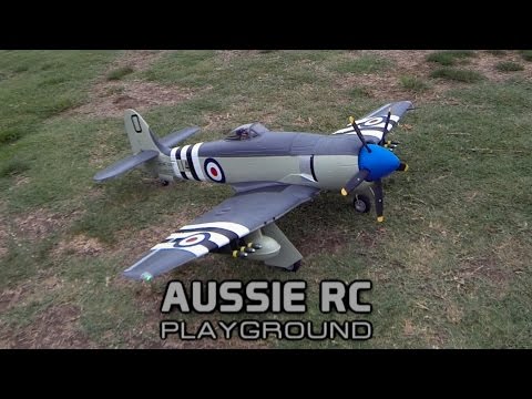 Hobby King Avios Hawker Sea Fury First Flight (Part 1) - UCOfR0NE5V7IHhMABstt11kA