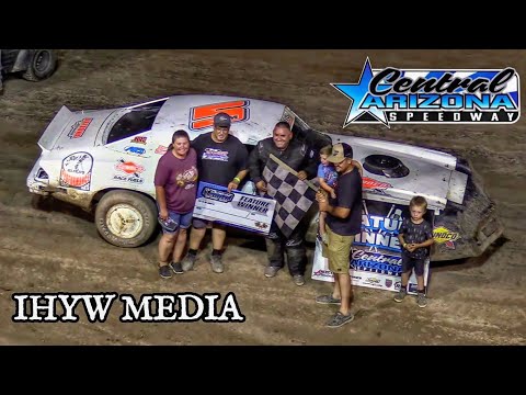 Pure Stock Main At Central Arizona Speedway June 11th 2022 - dirt track racing video image
