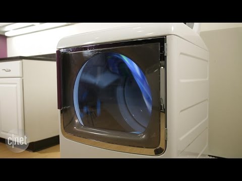 Flashy controls can't help this GE dryer dry fast enough - UCOmcA3f_RrH6b9NmcNa4tdg