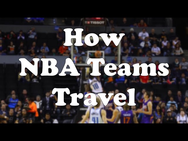How Do NBA Players Travel?