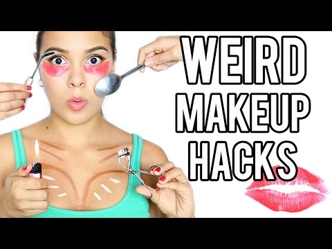 13 WEIRD MakeUp Hacks that Actually Work! - UCIOUkPJZtWThQBtkCRniSBw