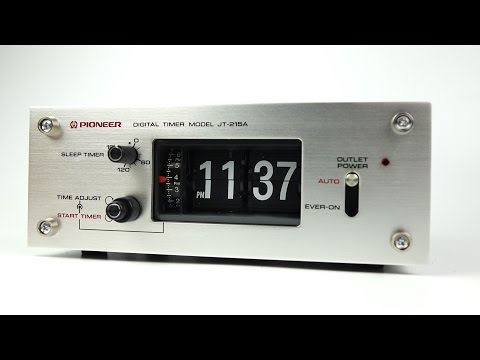 Retro Tech: Audio Timer - Pioneer JT 215A - UC5I2hjZYiW9gZPVkvzM8_Cw