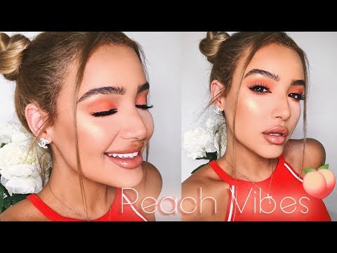 PEACHY MAKEUP TUTORIAL | Amanda Ensing - UCEZtkE45zjun9zROKtcqOcQ