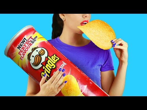 10 DIY Giant Snack vs Miniature Snack / Funny Pranks! - UCWwqHwqLSrdWMgp5DZG5Dzg