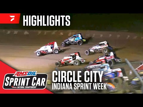 𝑯𝑰𝑮𝑯𝑳𝑰𝑮𝑯𝑻𝑺: USAC AMSOIL National Sprints | Circle City Raceway | Indiana Sprint Week | July 31, 2024 - dirt track racing video image