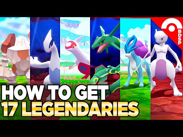 Uncovering The Legendary Pokemon Of Pokemon Brilliant Diamond And ...