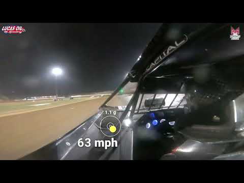 #41 Matt Menzie - Late Model - 8-2-2025 Lucas Oil Speedway - In Car Camera - dirt track racing video image