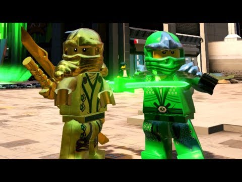 The LEGO Ninjago Movie Videogame - Gold Ninja Unlocked + Gameplay (220 Gold Bricks) - UCg_j7kndWLFZEg4yCqUWPCA