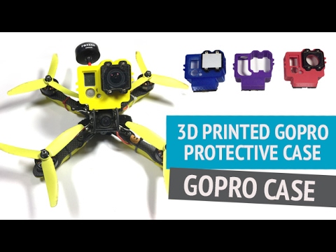 GoPro Hero 3 & 4 3D Printed Protective Case - Layer Lens Protection - Alien, Helix etc - UCOT48Yf56XBpT5WitpnFVrQ