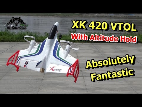 XK X420 6CH 3D 6G VTOL Vertical Take-off and Landing EPP 3D Aerobatic RC Airplane - UCsFctXdFnbeoKpLefdEloEQ