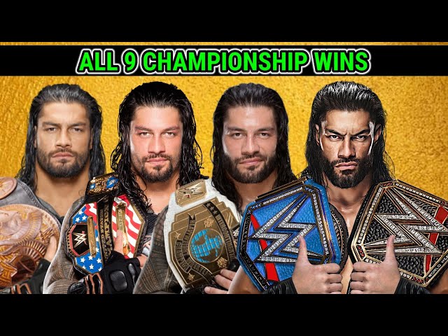 How Many Times Has Roman Reigns Been WWE Champion?
