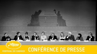 JURY - Press conference - EV - Cannes 2016