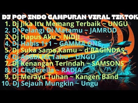 Dj Pop Indo Campuran Viral Tiktok | Ungu, Jamrud, Nidji, Radja, Kangen Band Full Album Paling Dicari
