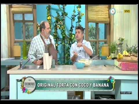 Torta de banana, coco y dulce de leche sin cocción - UCb8W2JPNwMtV4xA0LFb3LUw