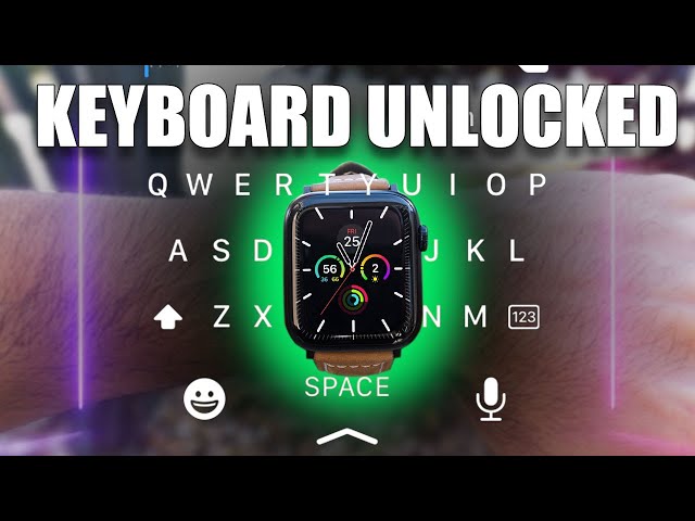 How To Put Keyboard On Apple Watch Series 3?