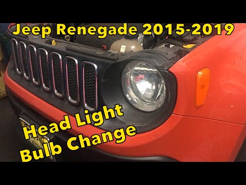Come sostituire le lampadine del fanale anteriore della Jeep Renegade