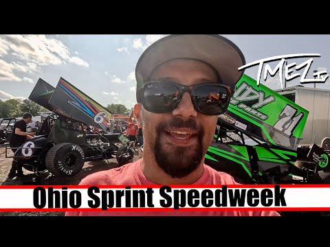 Waynesfield Ohio Sprint Speedweek AllStars - dirt track racing video image