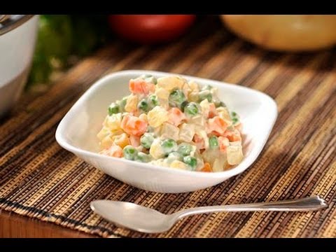 Ensalada rusa de verduras - Russian Vegetable Salad - UCvg_5WAbGznrT5qMZjaXFGA