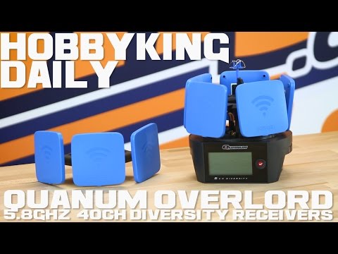 Quanum Overlord 5.8Ghz 40Ch Diversity Receivers - HobbyKing Daily - UCkNMDHVq-_6aJEh2uRBbRmw