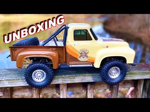 Axial 1/10 SCX10 II 1955 Ford F100 4WD RTR RC Truck Crawler Unboxing & Hang Out - TheRcSaylors - UCYWhRC3xtD_acDIZdr53huA