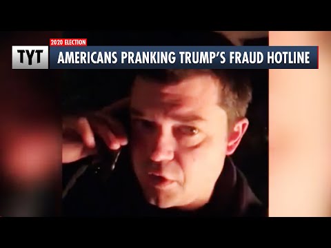 Trump's Fraud Hotline Flooded with Prank Calls