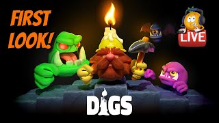 DIGS - Roguelike Tower Defense! Steam Early Access Launch Monday! First Look