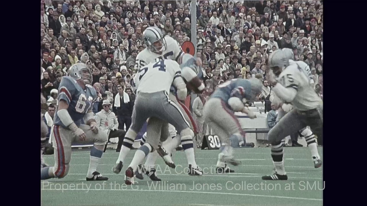 Dallas Cowboys vs Houston Oilers Highlights video clip