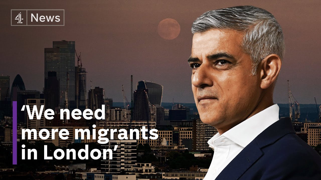 ‘We need more migrants in London’ – Sadiq Khan