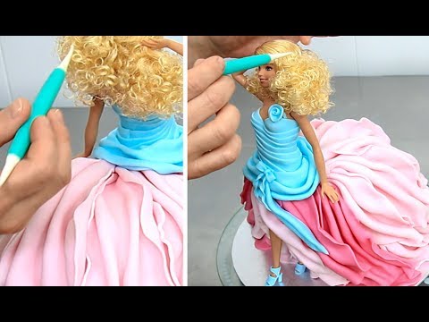 How To Make a BARBIE FASHIONISTA Doll Cake!!! Cake Decorating by Cakes StepbyStep - UCjA7GKp_yxbtw896DCpLHmQ