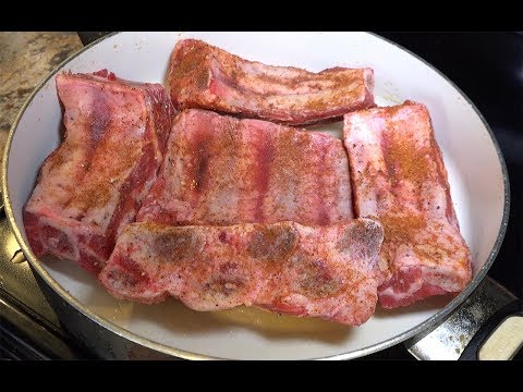 Pan Seared Beef Ribs!!! Tasty Tuesday! Deer Meat For Dinner!!!