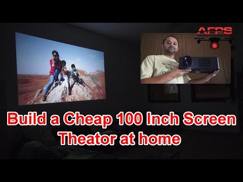 Build a 100 inch Screen Home Theater with HD LED Projector - UCsFctXdFnbeoKpLefdEloEQ