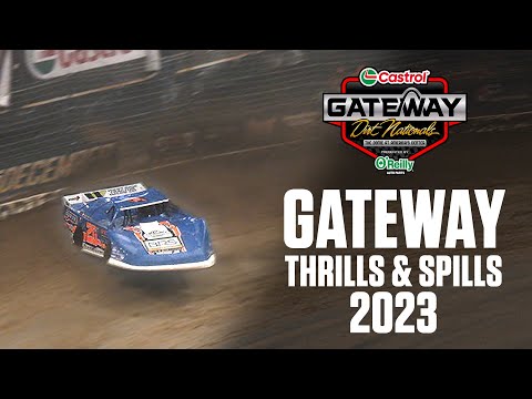 Thrills &amp; Spills: The 2023 Castrol Gateway Dirt Nationals - dirt track racing video image