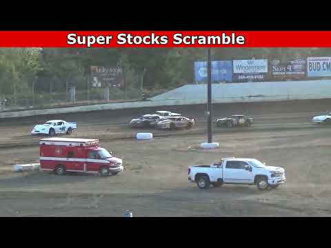 Grays Harbor Raceway, September 16, 2023, Super Stocks Scramble - dirt track racing video image