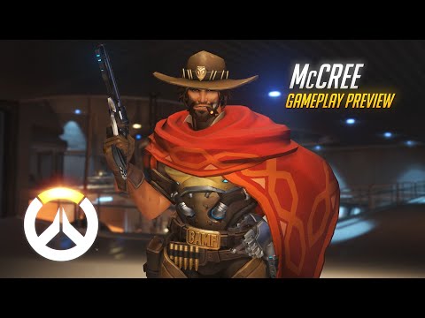 McCree Gameplay Preview | Overwatch | 1080p HD, 60 FPS - UClOf1XXinvZsy4wKPAkro2A