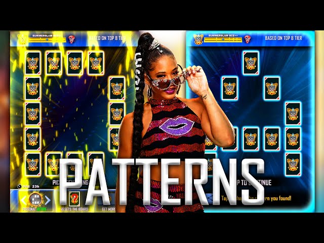 What Is The Global Pattern For Wwe Supercard?