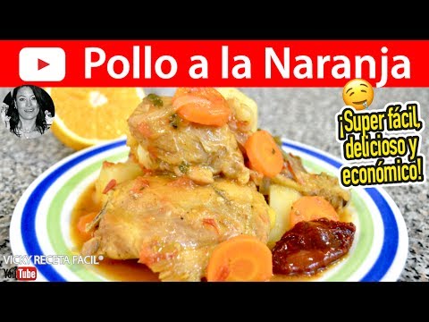 Cómo hacer POLLO A LA NARANJA |  Vicky Receta Facil - UCewhO42h_TIKZdntpI-v39g