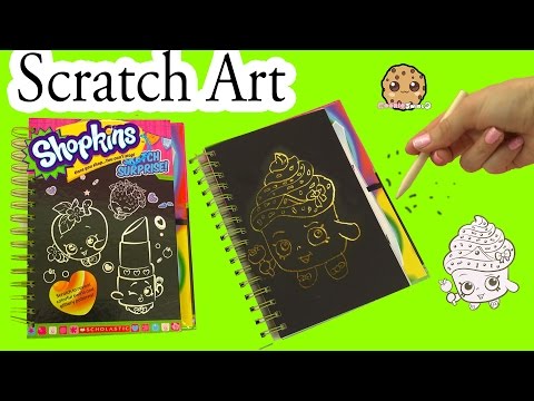 Shopkins Sketch Surprise Scratch Drawing Art Book -  Limited Edition Cupcake Queen - Cookieswirlc - UCelMeixAOTs2OQAAi9wU8-g