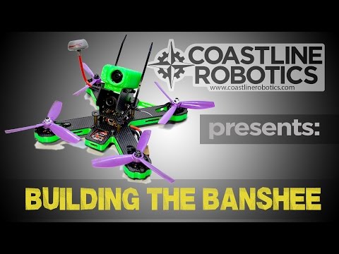 The Banshee 210 FPV racing drone introduction - Coastline Robotics - UCuBI6E9isLvzAtExSuh1OAg