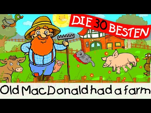 🏞️ Old Mac Donald had a farm || Kinderlieder zum Mitsingen und Bewegen