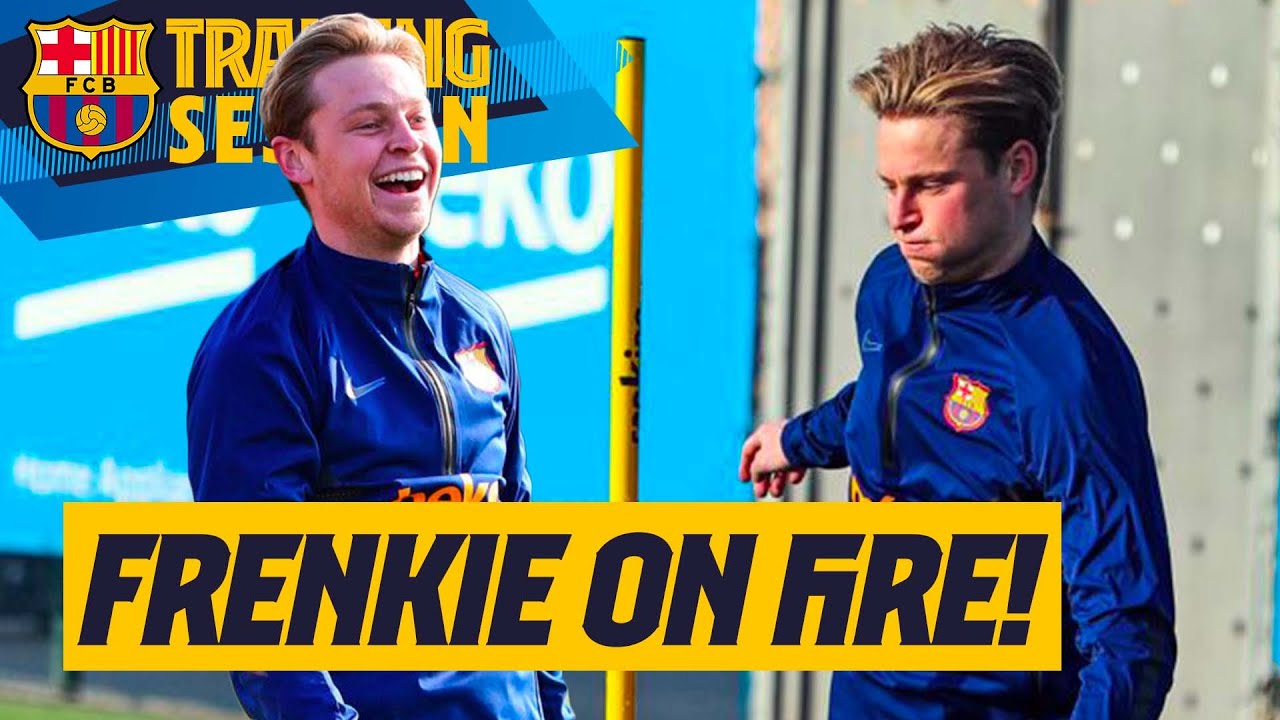FRENKIE DE JONG HAT-TRICK IN TRAINING 🔥🔥🔥BRING ON THE CUP!