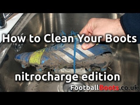 How to Clean Your Football Boots - nitrocharge edition - UCs7sNio5rN3RvWuvKvc4Xtg