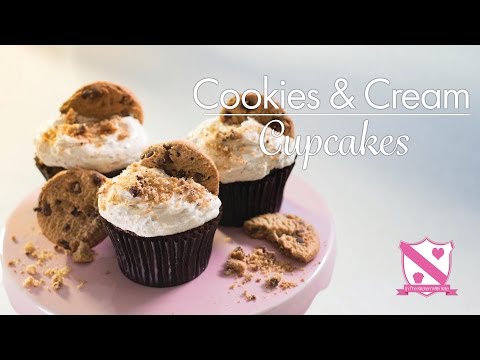 Cookies & Cream Cupcakes - In The Kitchen With Kate - UC_b26zavaEoT1ZPkdeuHEQg